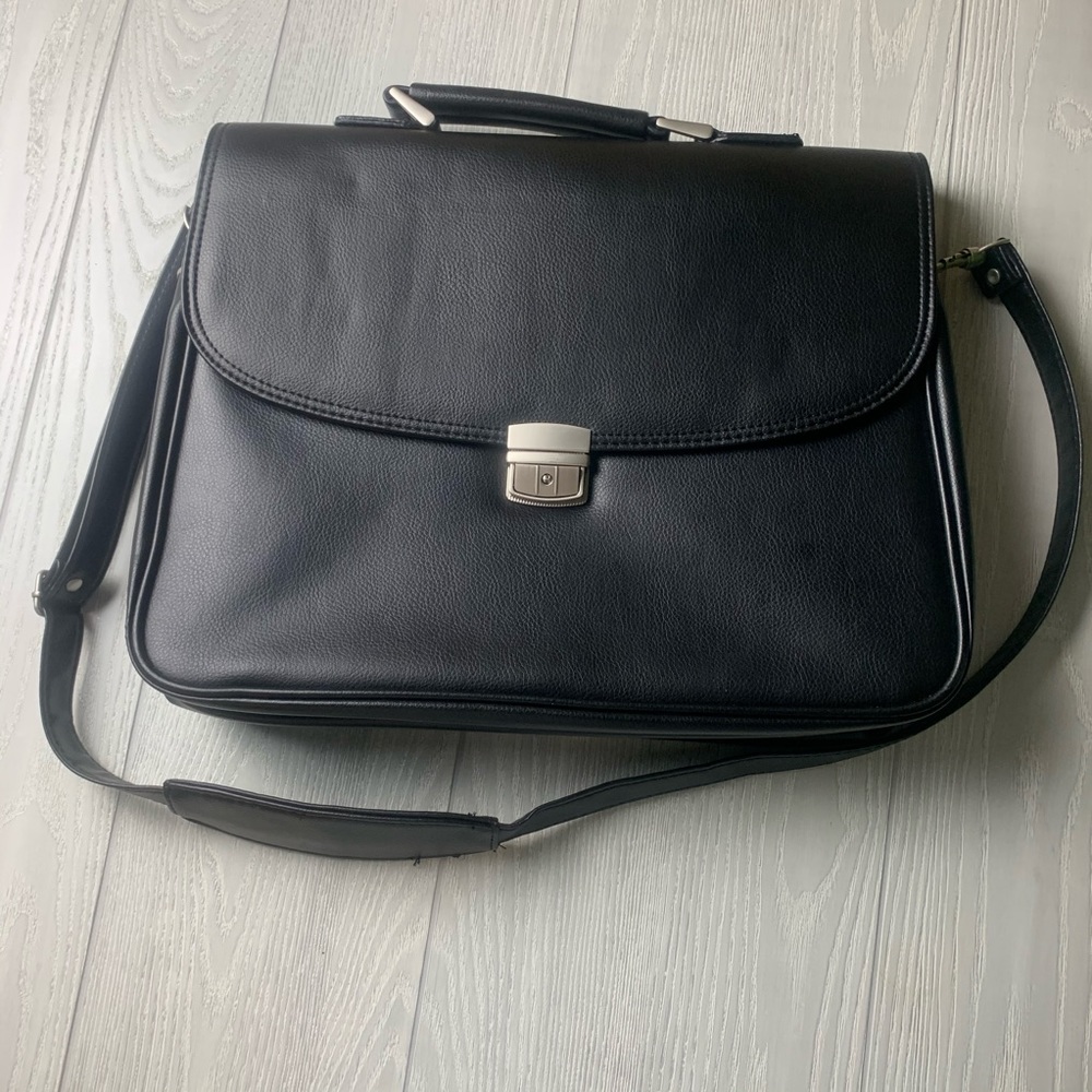 BLACK LAPTOP BAG